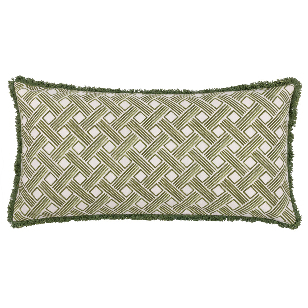 Alexa Rectangular Cushion Olive
